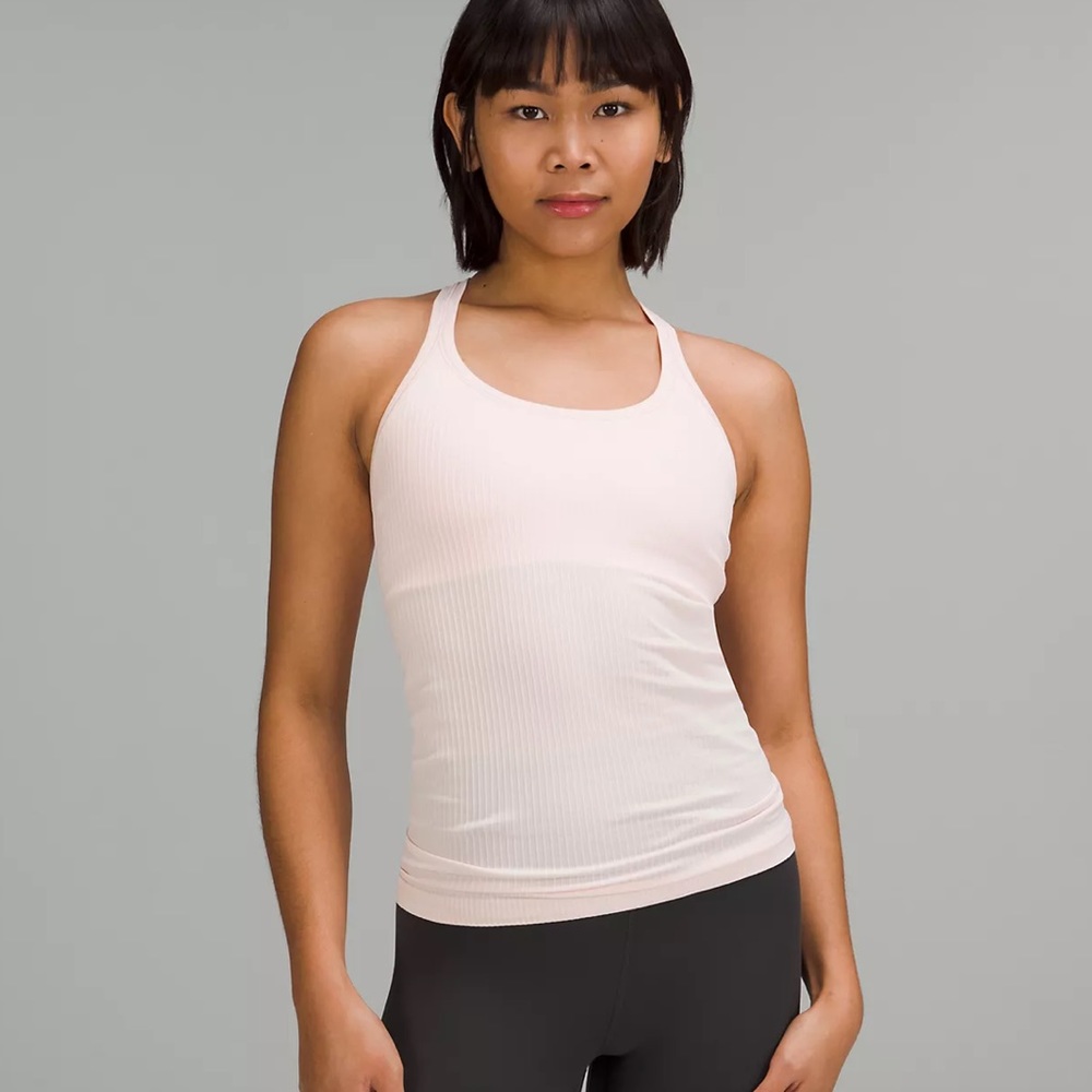 Lululemon Ebb to Street Tank Top in Strawberry Milkshake